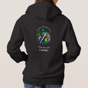 Sudadera Vivir con bipolaridad   Prosperar con coraje