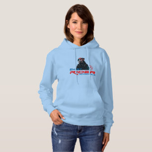 Sudadera Vivir En Viaje (Motocicleta)   Hoodie de la mujer