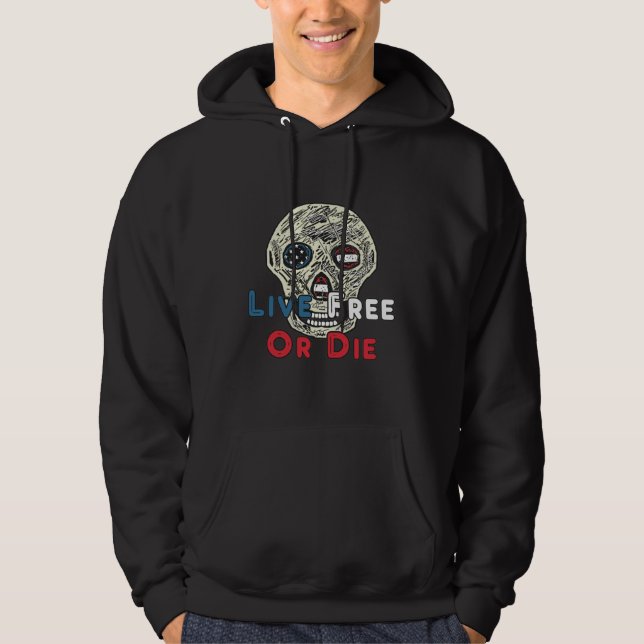 Sudadera Vivir Libre O Morir (Anverso)