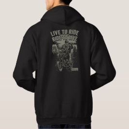 Sudadera Vivir Para Viajar En Viaje Al Chopper Biker De Bar