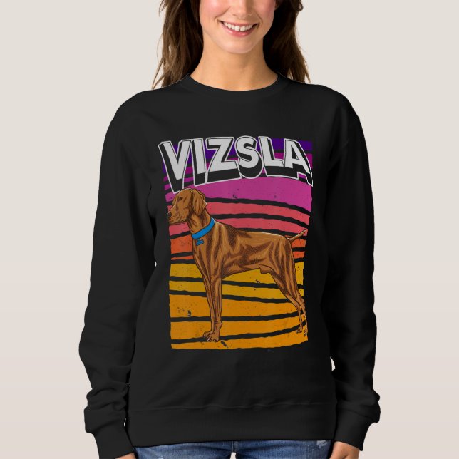 Sudadera Vizsla - Dog Identification - Dogs Lover - Dog Own (Anverso)