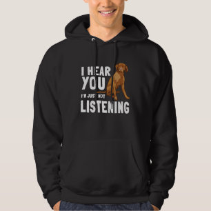 Sudadera Vizsla Perro de caza deportivo húngaro I m solo no