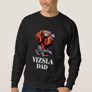 Sudadera Vizsla Shirt Mens Dog Dad Hungarian Vizsla Papa Vi
