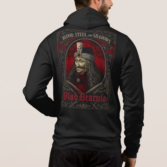 Sudadera Vlad Dracula Gothic hoodie (Adulto) (Reverso)