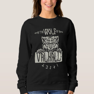 Sudadera Vociferantes Lobo Valhalla Hombres Por Ventiladore