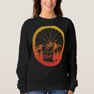 Sudadera Volante De Bicicleta De Montaña Sunset En La Guay