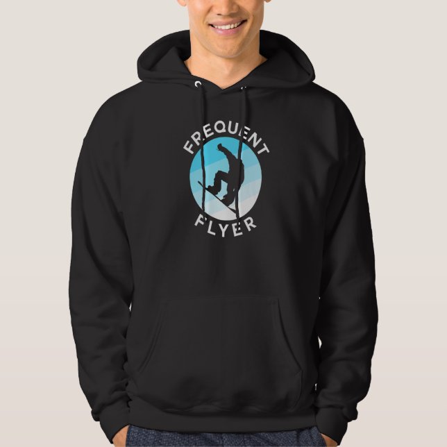 Sudadera Volante frecuente Snowboarding (Anverso)