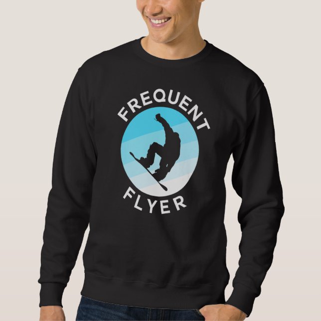 Sudadera Volante frecuente Snowboarding (Anverso)