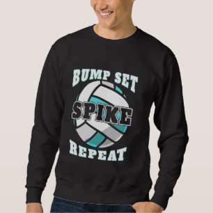 Sudadera Voleibol de repetición de juego de golpes Spike
