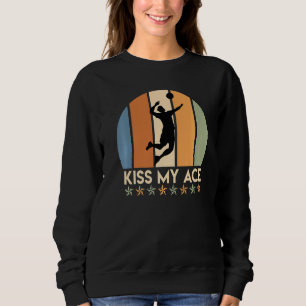 Sudadera Voleibol dice besa mi voleibol de fútbol