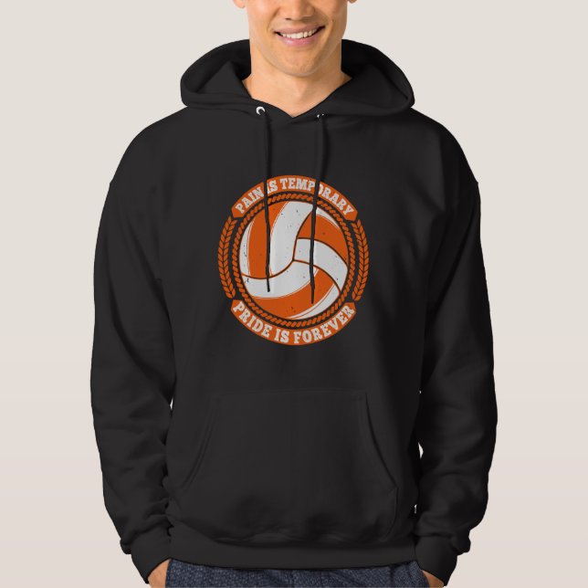 Sudadera Voleibol - Dolor Orgullo Temporal para siempre (Anverso)