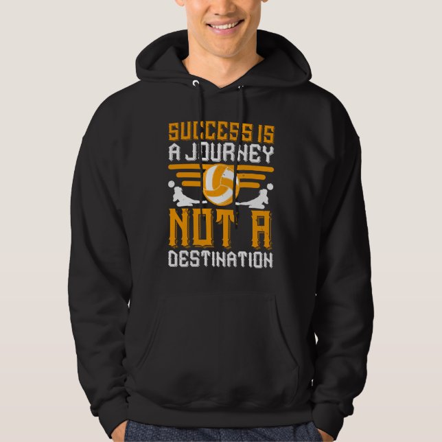 Sudadera Voleibol - El Éxito Es Un Viaje (Anverso)