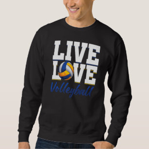 Sudadera Voleibol en directo Love Ball Sports Beach Voleibo