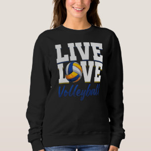 Sudadera Voleibol en directo Love Ball Sports Beach Voleibo
