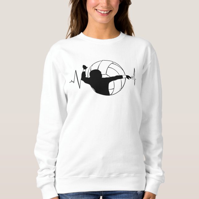 Sudadera Voleibol - Fruto del jugador de voleibol (Anverso)