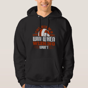 Sudadera Voleibol - Ganará el trabajo de los seis W