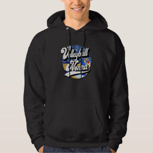 Sudadera Voleibol Nonna Voleibol Vintage Partido Familiar