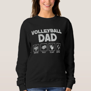 Sudadera Voleibol papá - Deporte apoyando a papá - Voleibol