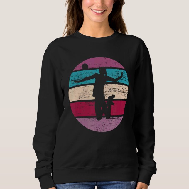 Sudadera Voleibol Retro Voleibol (Anverso)