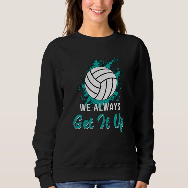 Sudadera Voleibol Siempre Lo Conseguimos (Anverso)