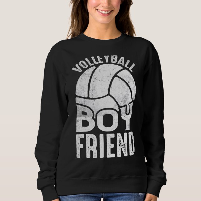 Sudadera Volleyball Boyfriend Coach Fan Player  1 (Anverso)