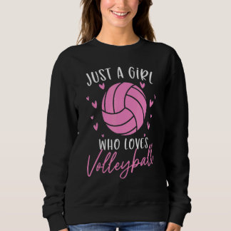 Sudadera Volleyball Girl For Volleyball Players