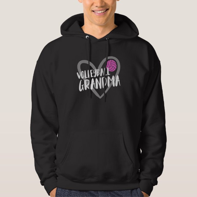 Sudadera Volleyball Grandma Heart (Anverso)
