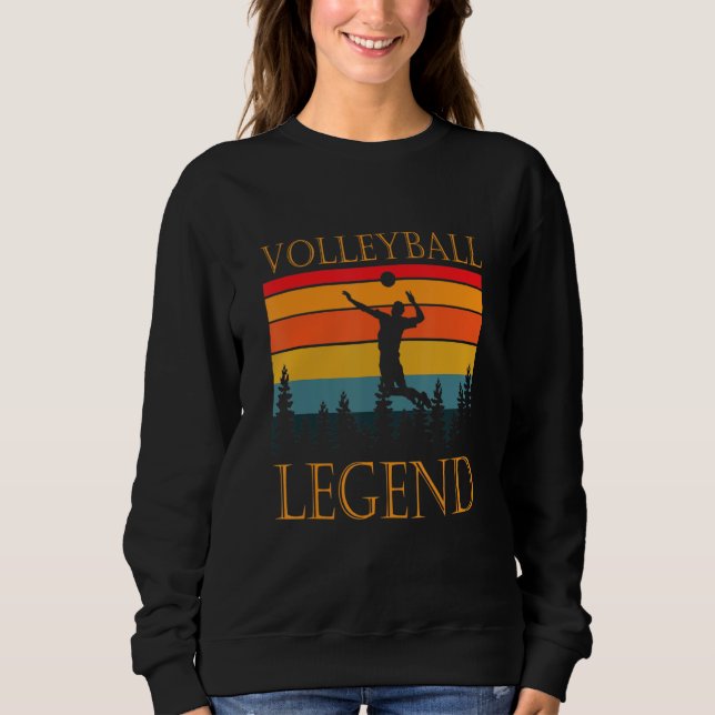 Sudadera Volleyball Legend Volleyball Volleyball Player (Anverso)