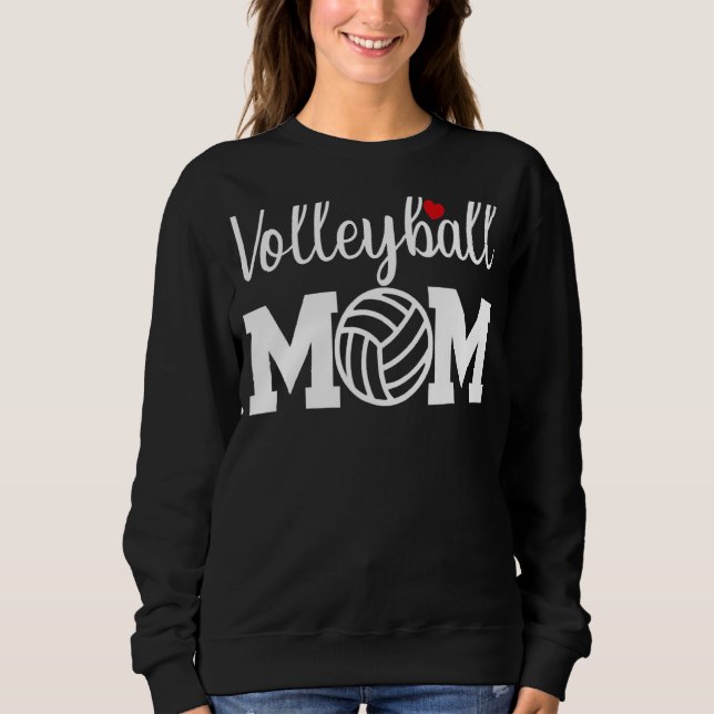 Sudadera Volleyball Mom Cuke Mom Life Volleyball Game Day C (Anverso)