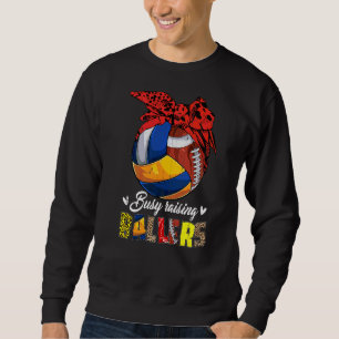 Sudadera Volleyball Mom Football Mom Buscando Balances F