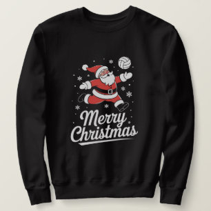 Sudadera Volleyball Santa "Feliz Navidad"