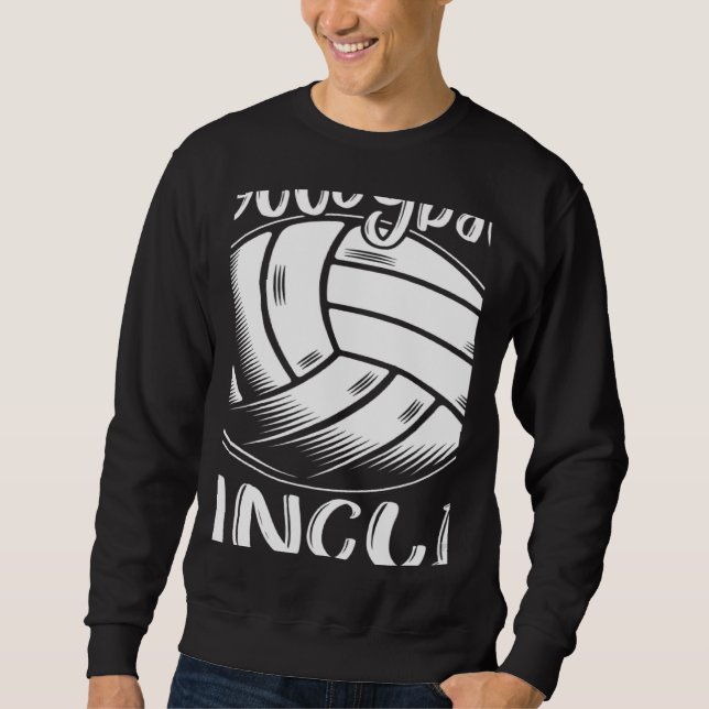 Sudadera Volleyball Uncle For Family Matching Players Team  (Anverso)