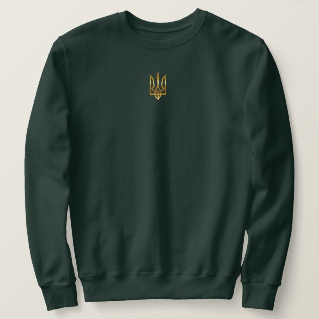 Sudadera Volodymyr Oleksandrovych Zelenskyy Guerrero de Ucr (Anverso del diseño)