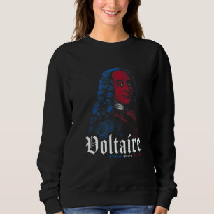 Sudadera Voltaire Filósofo Ilustración Humanística Fil