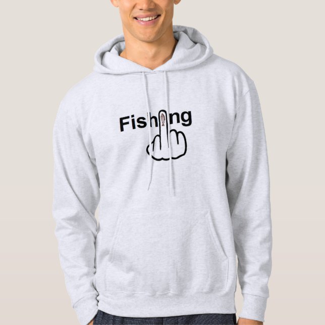 Sudadera Volteo de pesca de Hoodie (Anverso)