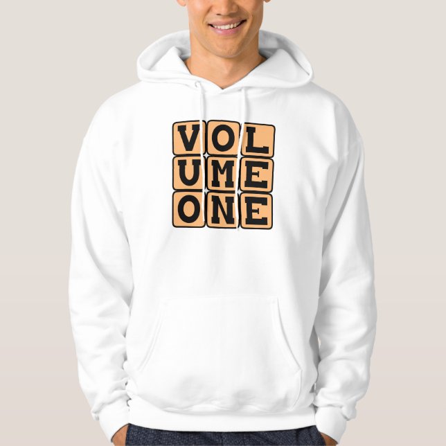 Sudadera Volumen Uno, Primer Volumen (Anverso)