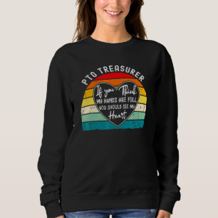 Sudadera Voluntario Padre Escuela Agradecimiento Tesorero P