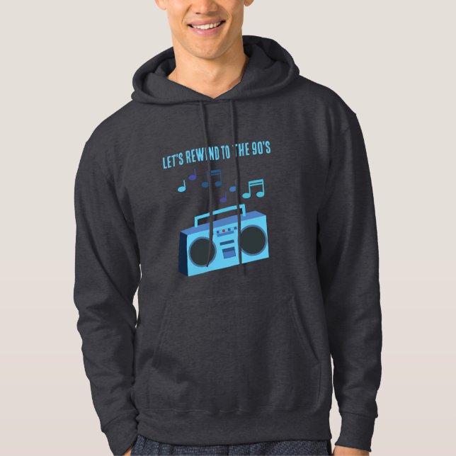 Sudadera Volvamos a los 90 (Anverso)