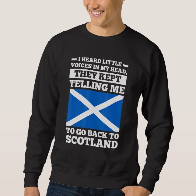 Sudadera Volver a Escocia Escocia (Anverso)