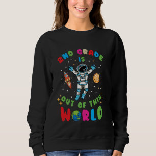 Sudadera Volver a la escuela 2º grado Espacio astronauta fu