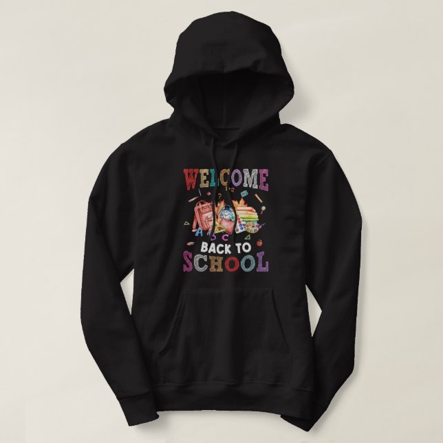 Sudadera volver a la escuela de profesores (Diseño del anverso)