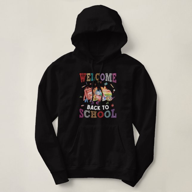 Sudadera volver a la escuela de profesores (Diseño del anverso)