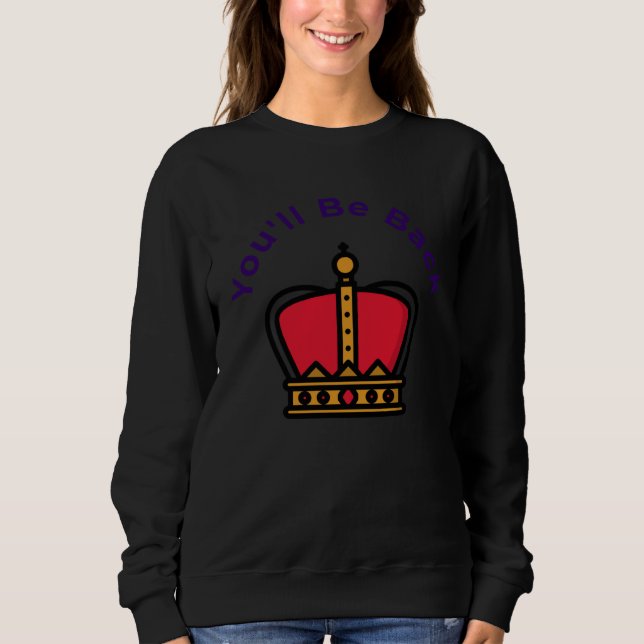 Sudadera Volverás (Anverso)