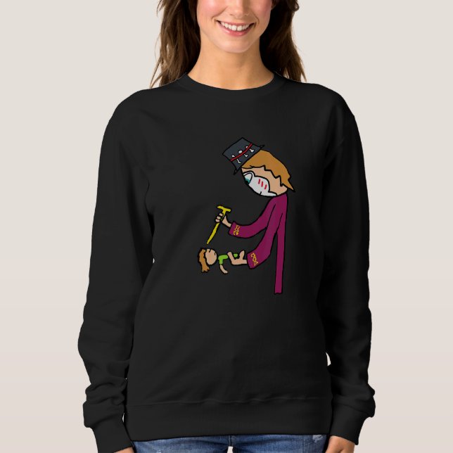 Sudadera Voodoo Witch Médica (Anverso)