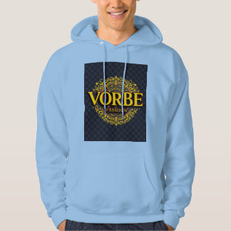 Sudadera VORBE Fashion Gold Monogram Hoodie Premium Masculi