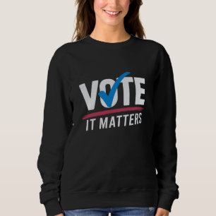 Sudadera Vota Elección 2024 Votante Demócrata Política