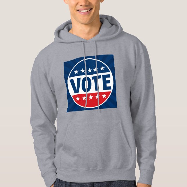 Sudadera VOTA – Haz que tu voz cuente (Anverso)