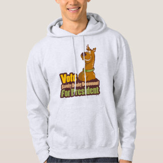 Sudadera Vota por Scooby Dooby al presidente