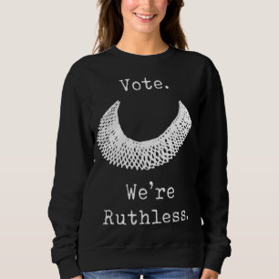 Sudadera Votar Somos derechos despiadados de las mujeres