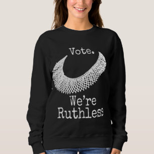 Sudadera Votar somos derechos humanos de la mujer despiadad